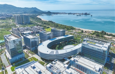崖州灣科技城深海科創(chuàng)公共平臺(tái)建設(shè)加快收尾